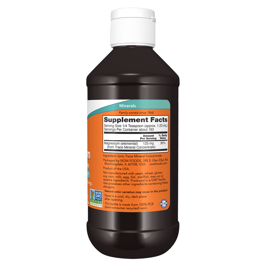 Now Foods vedel magneesium – koostis