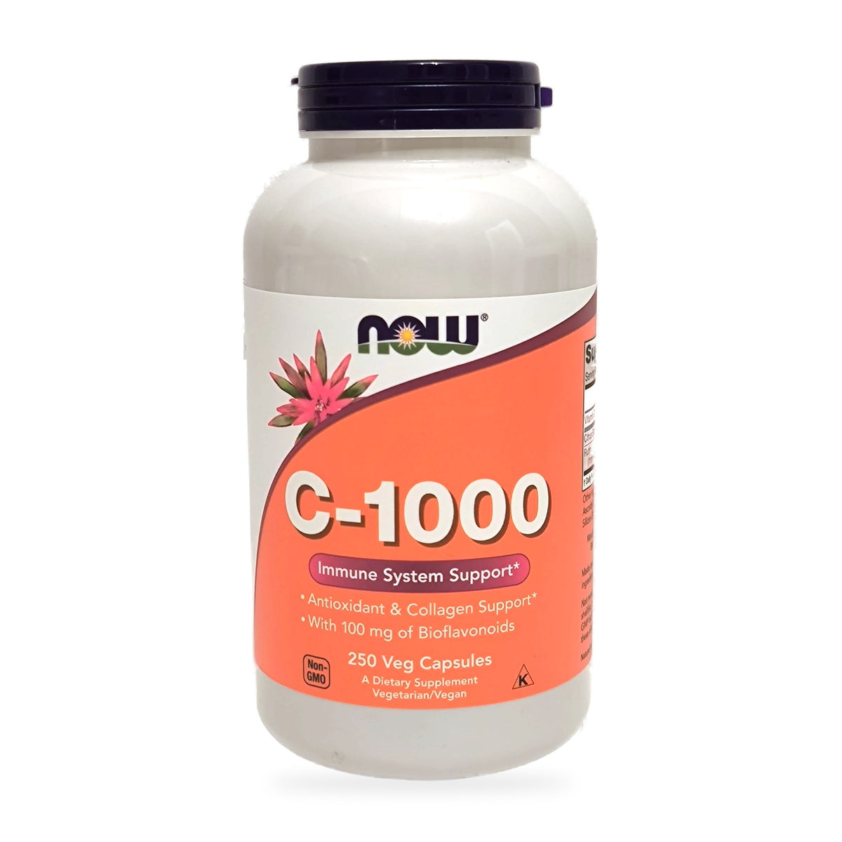 Now Foods C-1000 C-vitamiin 1000 mg bioflavonoididega, 250 taimset kapslit