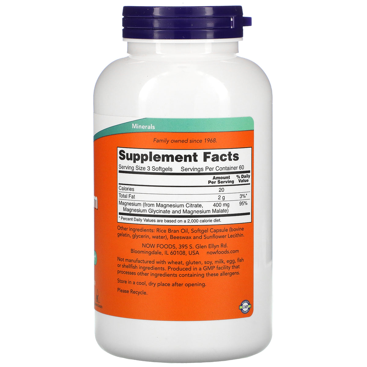 Magneesiumi kapslid 180tk
