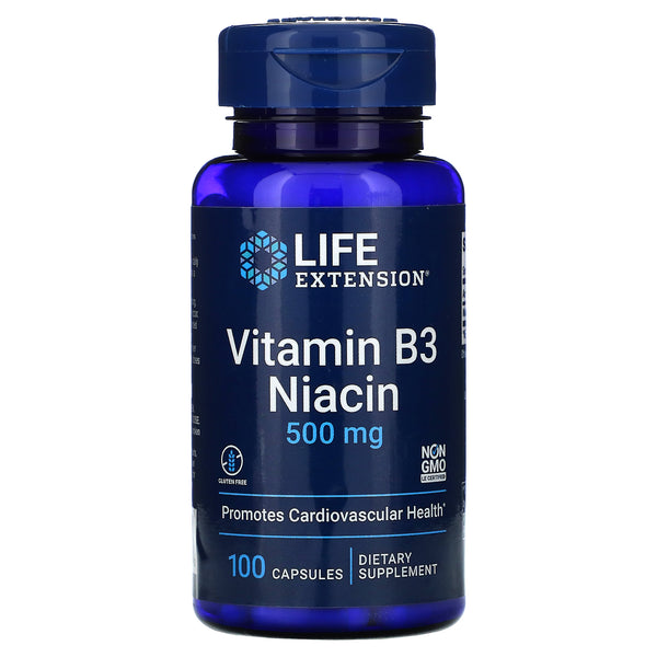 Niatsiin ehk B3 vitamiin 500mg 100 tk